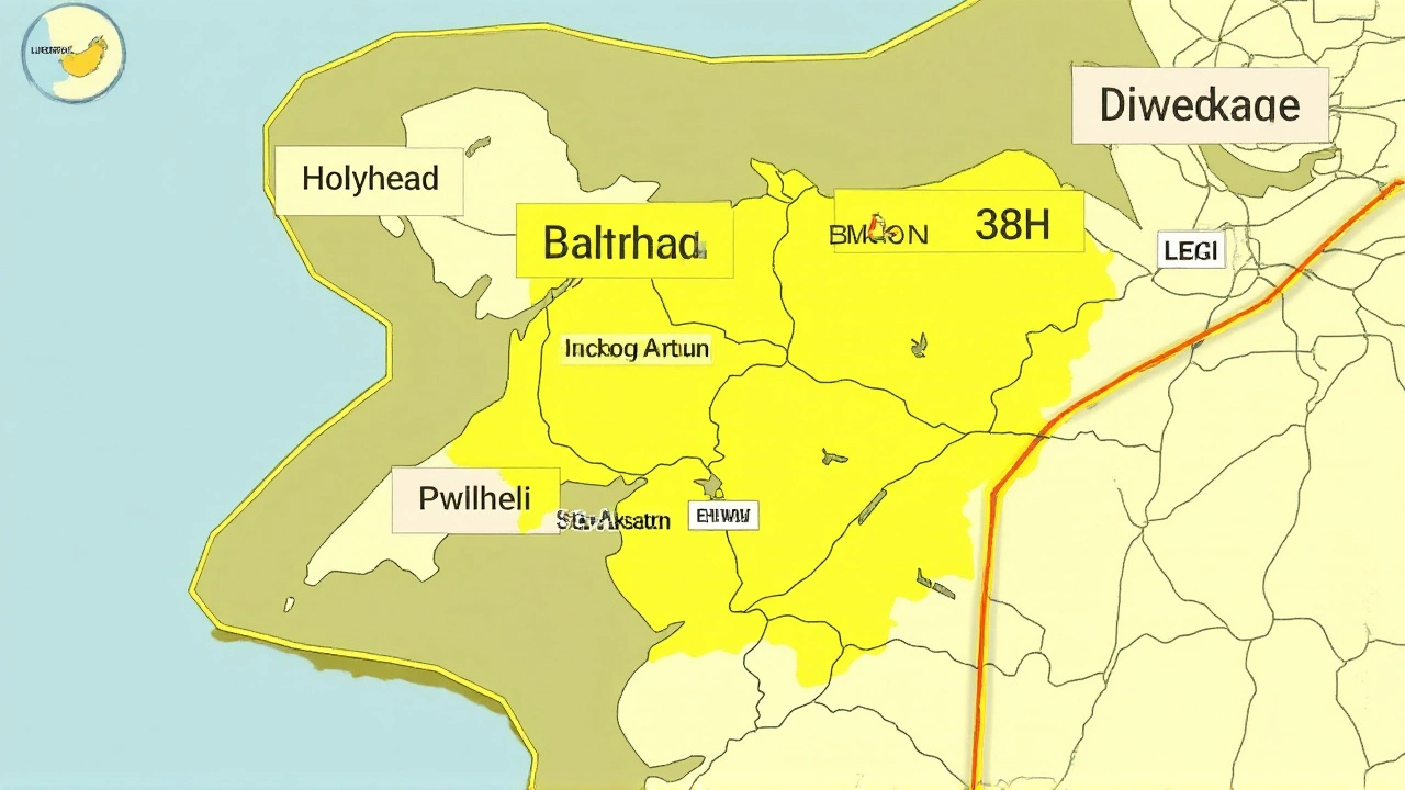 Storm Amy forces Transport for Wales to reroute trains amid UK chaos
